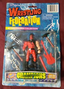 KANE Wrestling Federation Action Figure CHAMPIONS COLLECTION Manley Toy Quest - Picture 1 of 18
