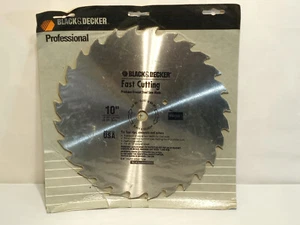 Hoja de sierra de madera Black & Decker EE. UU. 10" corte rápido 73-261 5/8" eje nuevo - Imagen 1 de 4