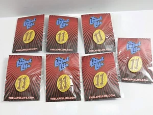 Alamo City Comic Con 2016 Lapel Pins Stranger Things lot of 7 - Picture 1 of 3