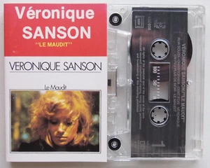 VERONIQUE SANSON - LE MAUDIT (ELEKTRA 452008) 1990s FRANCE CASSETTE K7 REISSUE - Picture 1 of 3