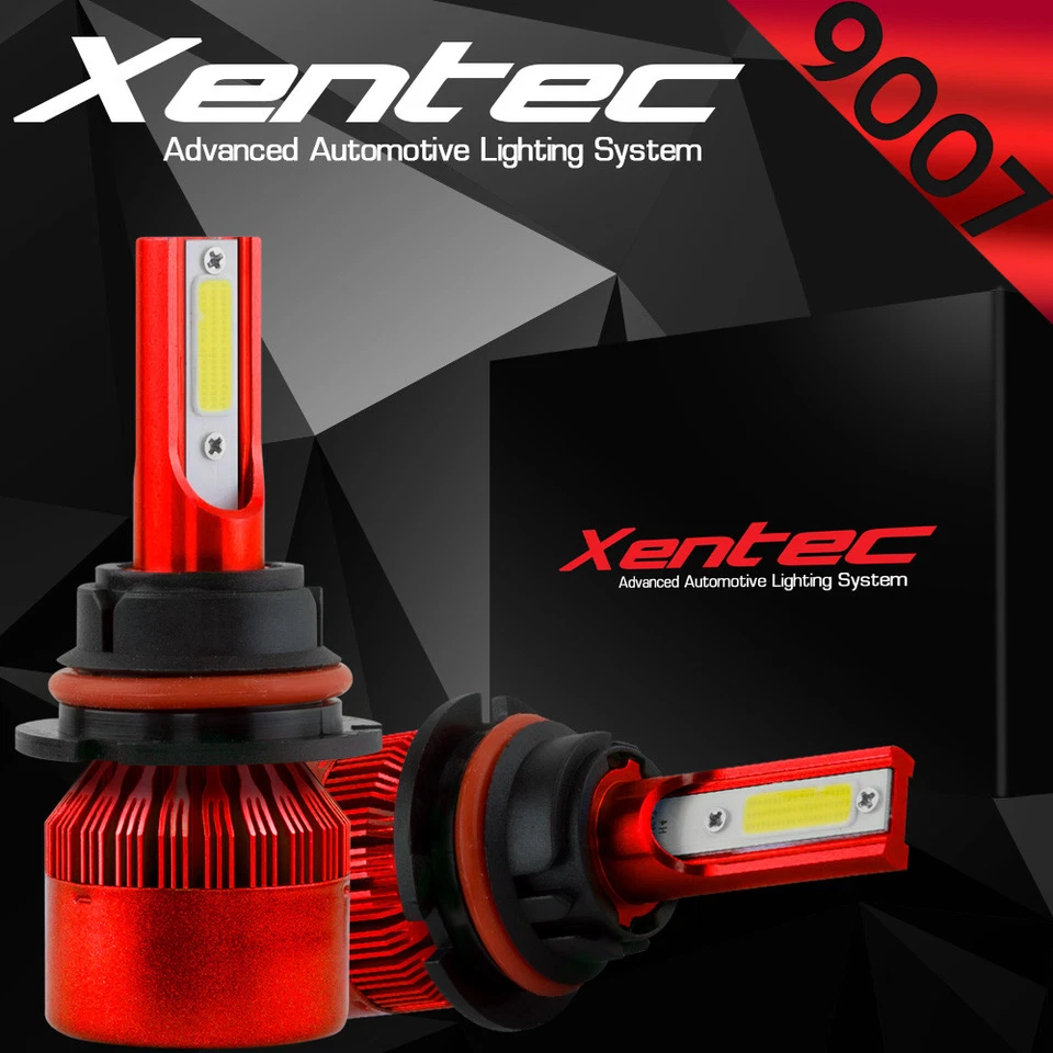 Комплект светодиодных фар 9007 HB5 6000K Hi/Lo для Ford F-150 1992-2003 F-250 1992-1999 - Изображение 1 из 4