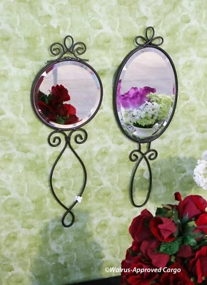 POTTERY BARN HAND MIRROR DÉCOR (SET OF 2) – NIB – REFLECT YOUR STYLE AND TASTE! - Image 1 of 4