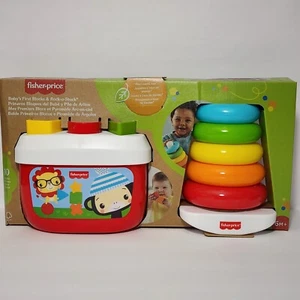 Fisher-Price Baby's First Blocks & Rock-a-Stack Brand New - Picture 1 of 8