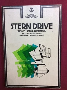 Clymer Used Stern Drive Repair Manual 1975 OMC Merc Volvo # 252 - Picture 1 of 6