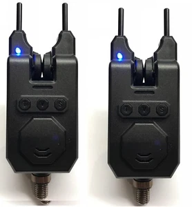 2 x King Carp Fishing Electronic Bite Alarm Snag Bars for Rod Pod Bankstick etc - Picture 1 of 3