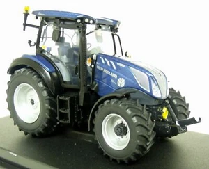 UH 1/32 Scale - 6207 New Holland T5 140 Auto Command Blue Power Diecast Tractor - Picture 1 of 5