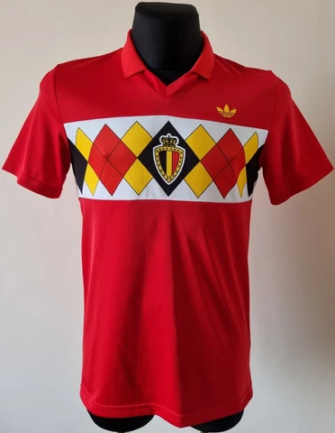 Belgium 1984 - 1985 Home football Adidas  replica shirt size Medium artic CE2337 Cover