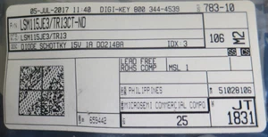 25Pcs LSM115JE3/TR13 DO-214BA-2 Schottky Diodes & Rectifiers Schottky - Picture 1 of 1