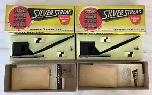 (2) Vintage SILVER STREAK TRU-SCALE HO Scale 25 Ton Locomotive Crane Kits - Picture 1 of 10