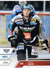 EBEL 2011/12 Michael Mayr Promotion Card #111 - EHC LIWEST BLACK WINGS LINZ