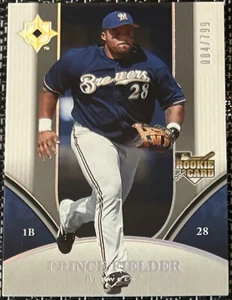 🔥 2006 Ultimate Collection #242 Prince Fielder ROOKIE #d /799 🔥 - Picture 1 of 2