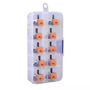 10PCS Hall Electromagnetic Joystick 3D Stick Module for PS5 Dualsense Controller - Picture 1 of 9