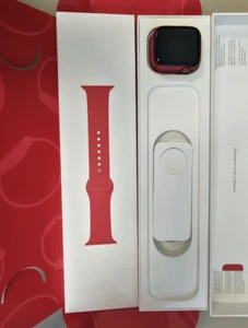Apple Watch Series 8 45mm Edition RED. ONLY USED ONCE - Picture 1 of 9