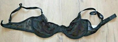 H&M Lace Bra 75 B Eur Top Black - Image 1 of 3
