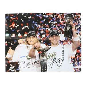 Aaron Rodgers Signed Reprint - NFL Football Collectible - 4x6 Glossy Photo - Picture 1 of 4