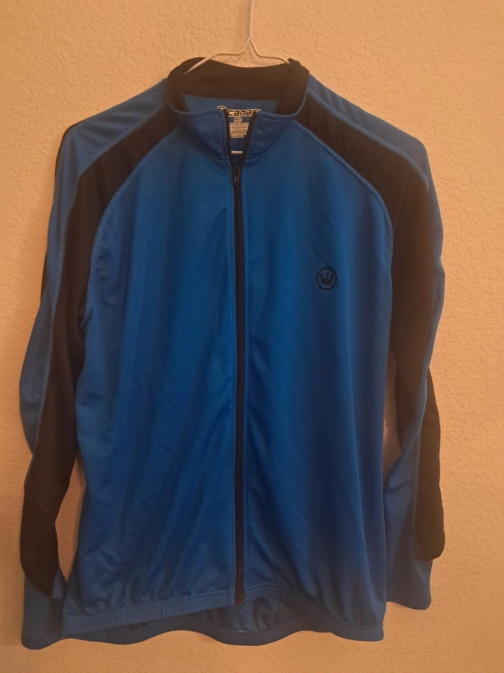 Chaqueta de ciclismo Canari térmica con cremallera completa talla M para mujer talla mediana Foto 1 de 4