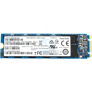 HP 856448-001 256GB M.2 2280 B+M SATA-III 6Gbps SSD 823956-001 - Picture 1 of 5