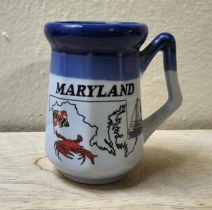 Vintage Ceramic Maryland Shot Glass - Picture 1 of 3