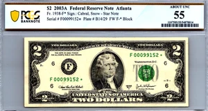 $2 2003-A " STAR " FRN Atlanta Fr. 1938-F* - Picture 1 of 3