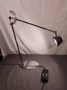 Sompex Design Stehlampe Chrom Schreibtisch Höhe Ca 87 Cm Funktioniert- Modern - Bild 1 von 15