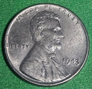 Centavo de trigo Lincoln 1943 (P) centavo de acero BU moneda de Estados Unidos no reperforada envío gratuito - Imagen 1 de 2
