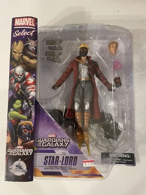 NIP Marvel Select Guardians Of The Galaxy Star-Lord  Disney Store 2017 - image 1 of 4