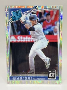 Amortiguador novato 2018 clasificación óptica Prizm Gleyber Torres #65 Yankees casi nuevo - Imagen 1 de 2