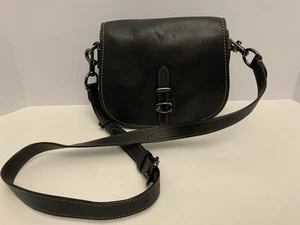 COACH #54202 SADDLE/CROSSBODY/SHOULDER BAG -BLACK 2018 HTF Beautiful! NO Hangtag - Picture 1 of 13