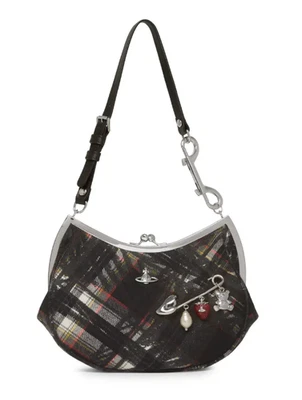 NANA Vivienne Westwood Charm Frame Purse Shoulder Bag 25th Limited Black - Image 1 of 4