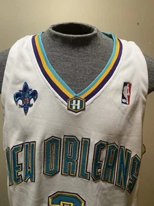 Vintage adidas NBA Basketball Player Jersey CHRIS PAUL 3 New Orleans HORNETS - Picture 1 of 22