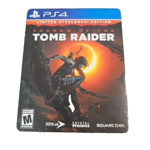 Shadow of The Tomb Raider - Limited Steelbook Edition (Playstation 4, 2018) - Picture 1 of 4