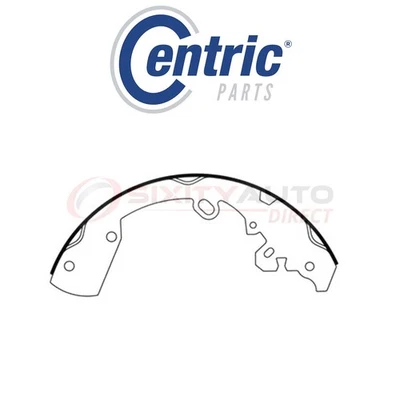 Centric Drum Brake Shoes for 2005-2011 Dodge Dakota 3.7L 4.7L V6 V8 - Kit ul - Image 1 of 4