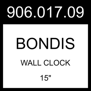 IKEA BONDIS Wanduhr orange 15" 906.017.09 - Bild 1 von 1