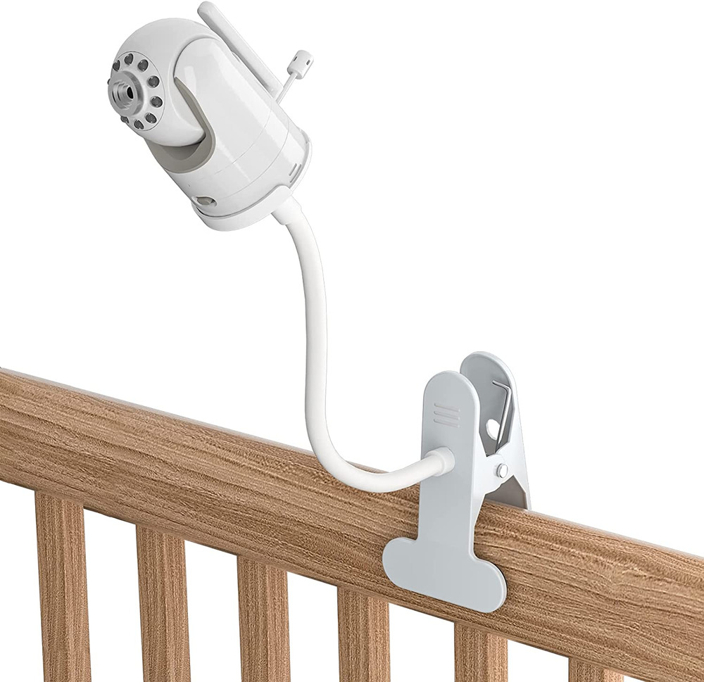 Universal Baby Monitor Mount, Crib Camera Holder Stand for Safety & Feeding