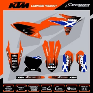 KTM 85 MOTOCROSS GRAPHICS MX GRAPHICS KIT DECALS STICKERS SX 85 FLAG SCOTLAND OR - Picture 1 of 9