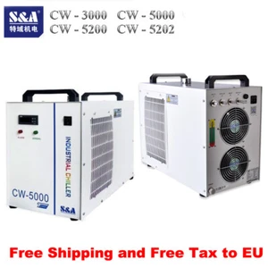 S&A Industrial Water Chiller Cooling Chiller for CO2 Laser Engraver Machine - Bild 1 von 15
