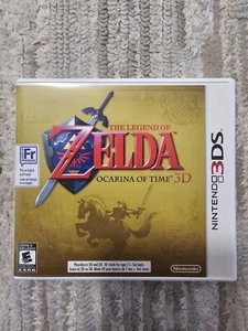 The Legend of Zelda: Ocarina of Time 3D (Nintendo 3DS, 2011) AUTHENTIC L - Picture 1 of 3