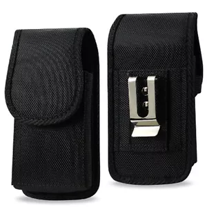 Custodia in tela verticale per iPhone 13 Mini, 12 Mini, 5S, 5, 5C, Nokia 110 4G, - Foto 1 di 3