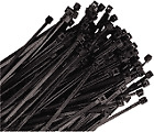 Racing Go Kart Black Tie Wrap Cable Ties Zip Pack 100 New Count Connect Strap