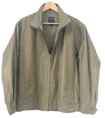 Smith Center 100% Organic Cotton YKK Zip Jacket Sz L Made USA - Image 1 of 4