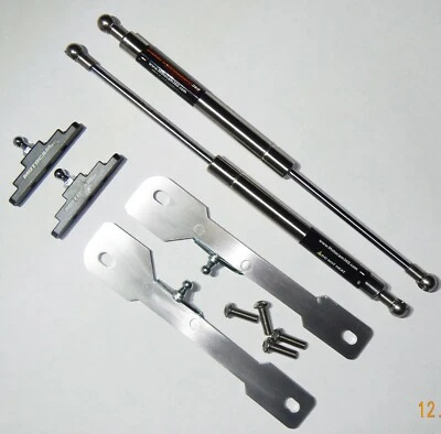 Kit elevador capó carrocería Monte Carlo 1979-1988 (puntales de acero inoxidable) - por Motocam Foto 1 de 4