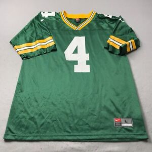VINTAGE Green Bay Packers Jersey Mens Large Green Nike Brett Favre Made USA 90s