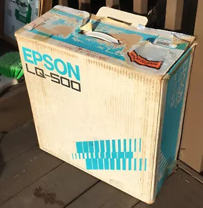 Epson LQ-500 Dot Matrix Gently Used Printer in Box - Picture 1 of 10