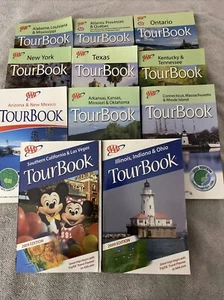 AAA Tourbook Guide 2005/07/09 States In USA And Canada Lot Of 11 - Picture 1 of 5