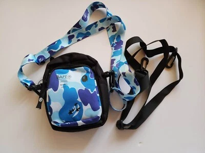 Bolso Bandolera APE A Bathing Ape ABC Camuflaje BAPESTA SUPREME ROSA AZUL Foto 1 de 2