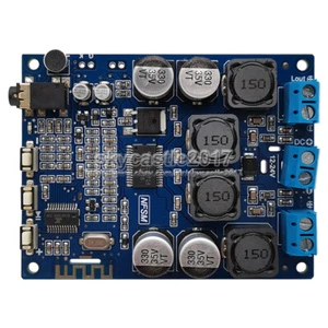 30W+30W Dual-Channel Bluetooth 5.0 Audio Speaker Digital Amplifier Board TPA3118 - Picture 1 of 7