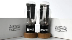 JAN-CHS-5U4G VT-244 Sylvania Black Base Made in U.S.A Amplitrex Tested Qty 1 MP - Picture 1 of 11