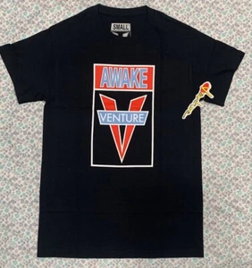 Herren Venture Awake schwarzes T-Shirt - Bild 1 von 2