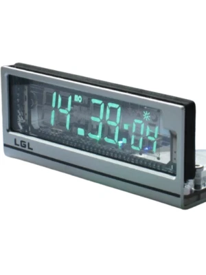 VFD Digital Clock RGB Modern Desk Display WIFI Timing USB Decor Alarm Clock Gift - Image 1 of 4
