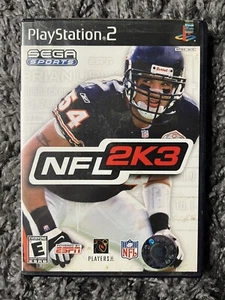 DISCO COMO NUEVO ESPN NFL 2K3 PlayStation 2 PS2 Completo CIB Sega Deportes Fútbol SIE - Imagen 1 de 4